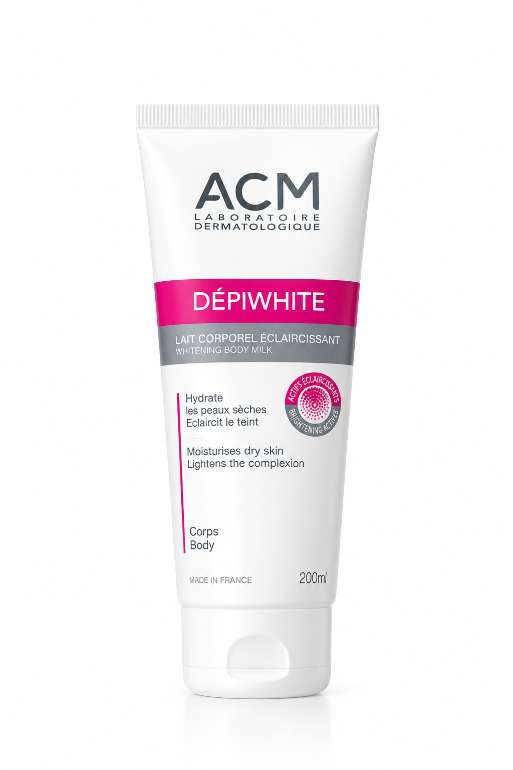 Acm depiwhite lait corp 500 ml 