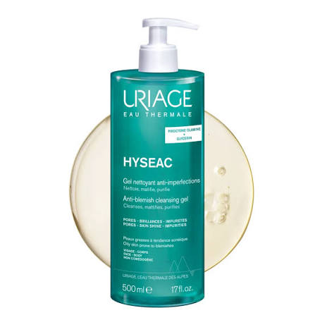  uriage Hyseac gel nettoyant 400 ml 