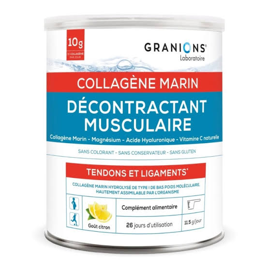 Granions collagéne marin decontractant musculaire