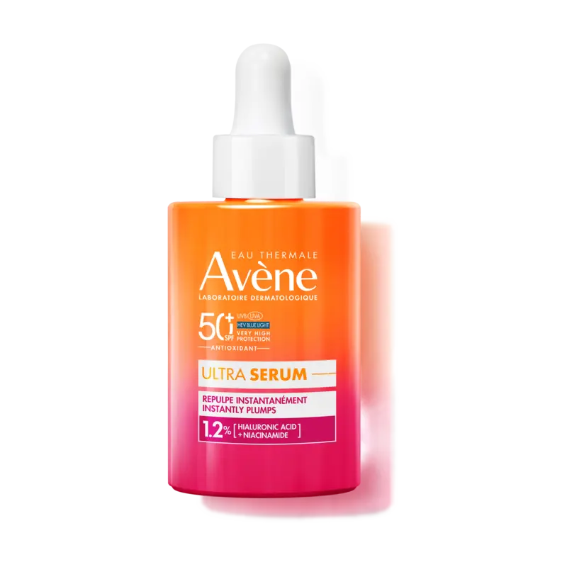 Avéne ultra serum spf50+ repulpe instantanément