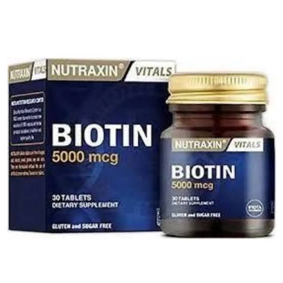 Nutraxin biotin 5000 mcg 