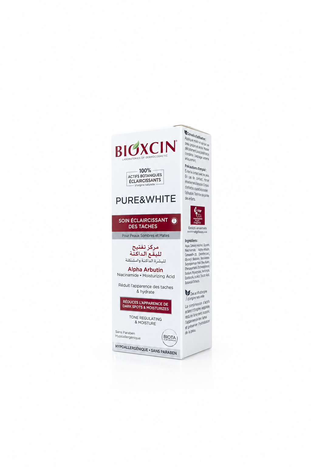 Bioxcin pure et white créme eclaicissante 