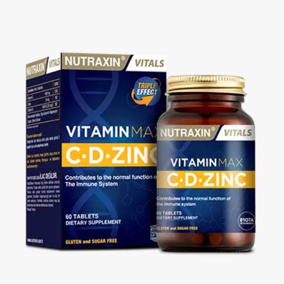 Nutraxin max C D ZINC 