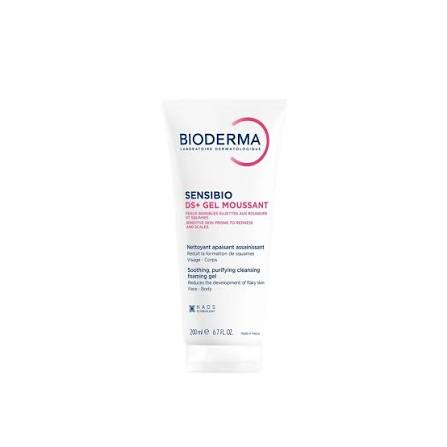 Bioderma sensibio ds+ gel moussant 200ml