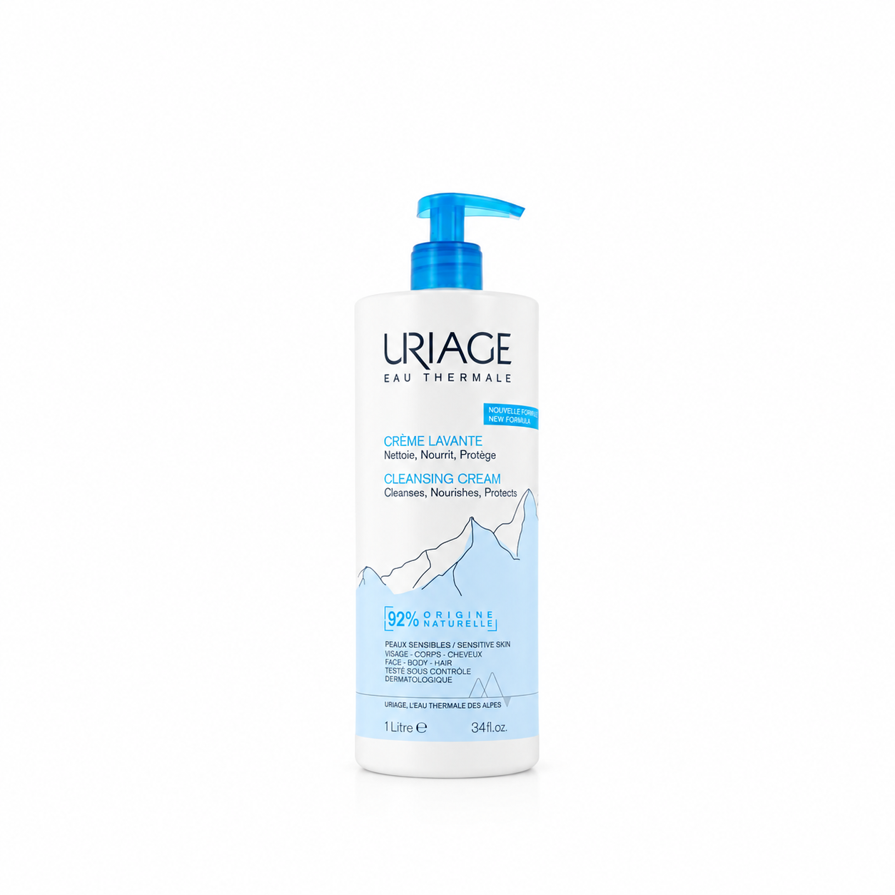 Uriage créme lavante 1L
