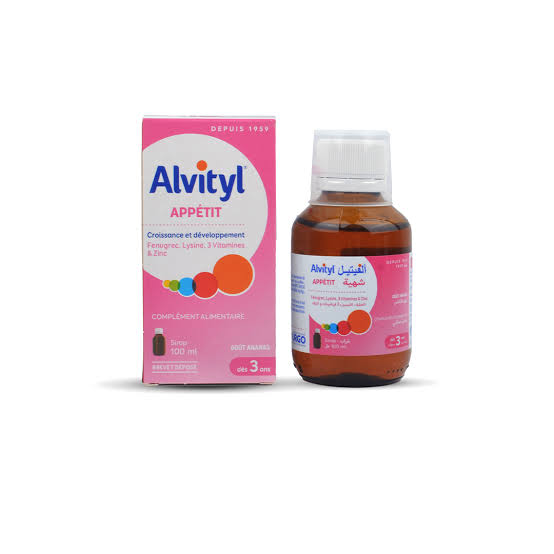 Alvityl sirop apetit 
