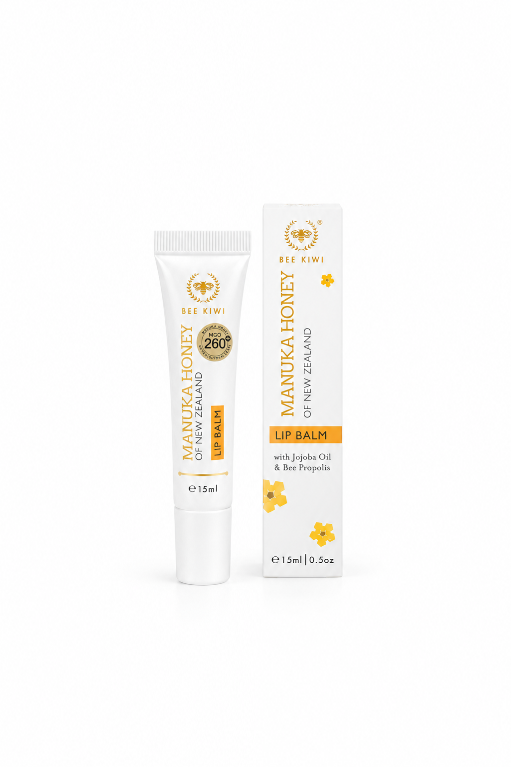 Bee kiwi  manuka honey lip balm 