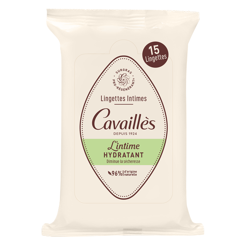 Lingettes rogé cavailles hydratant 