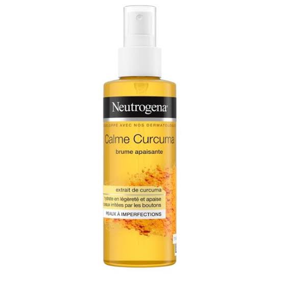 Neutrogena calme curcuma brume 