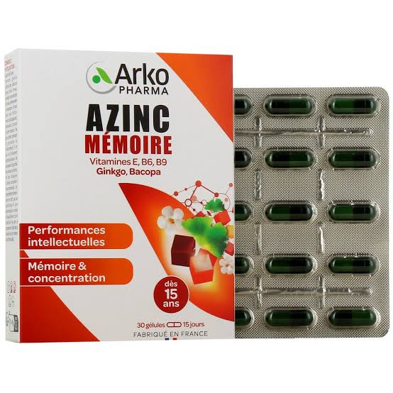 Arkopharma azinc memoire 
