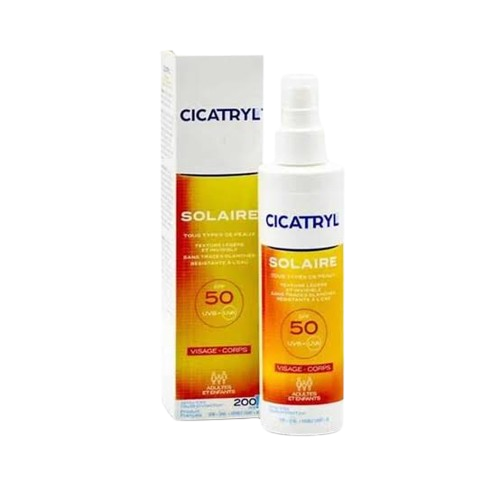 Acm cicatryl solaire 200 ml spf 50 