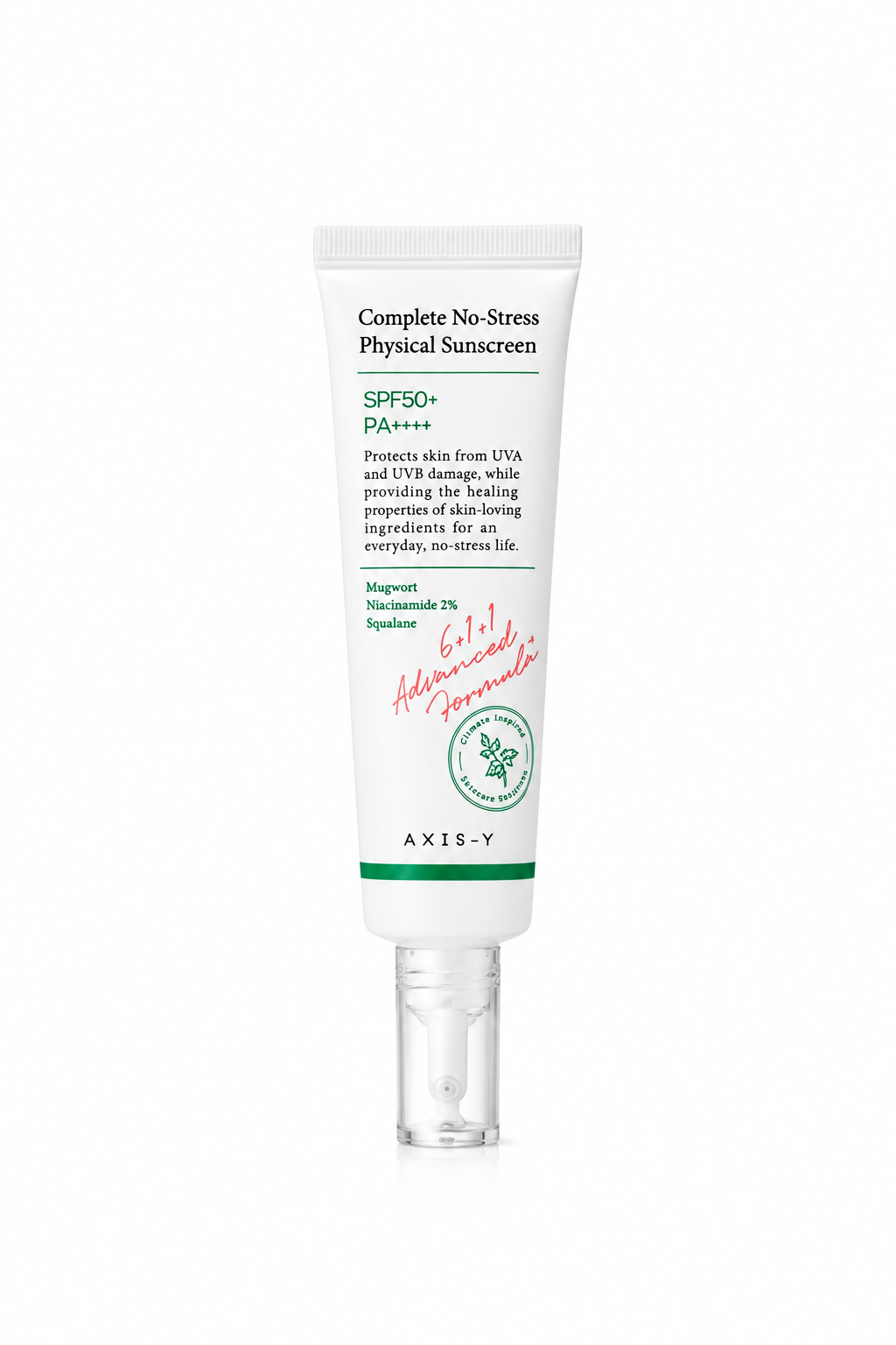 Axis-y  complete no stress physical sunscreen spf50+