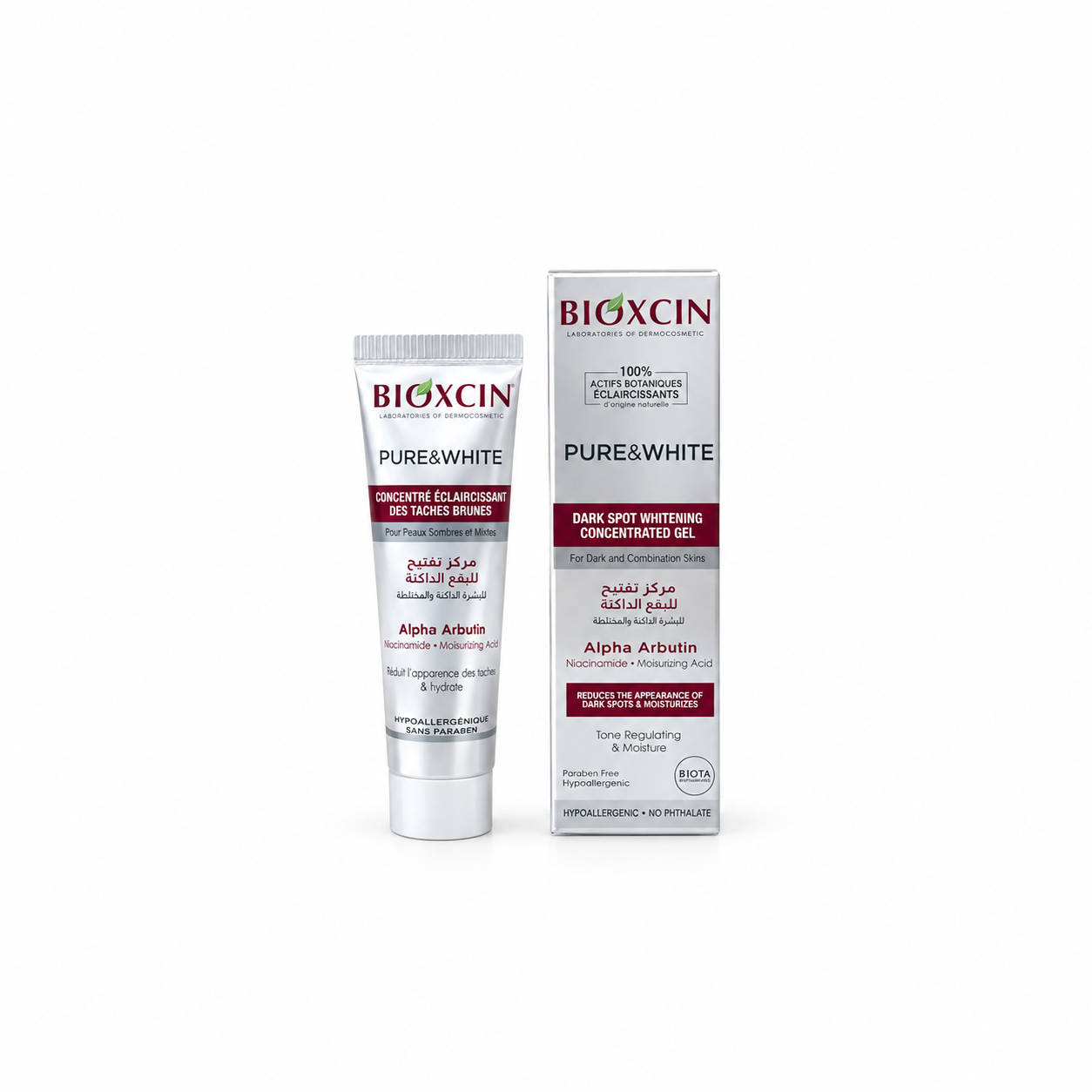 Bioxcin pure and white gel concentré 