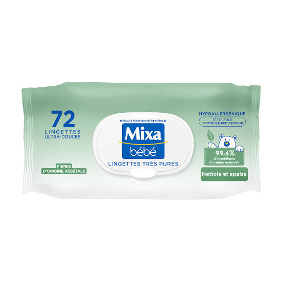 Lingettes mixa bebe