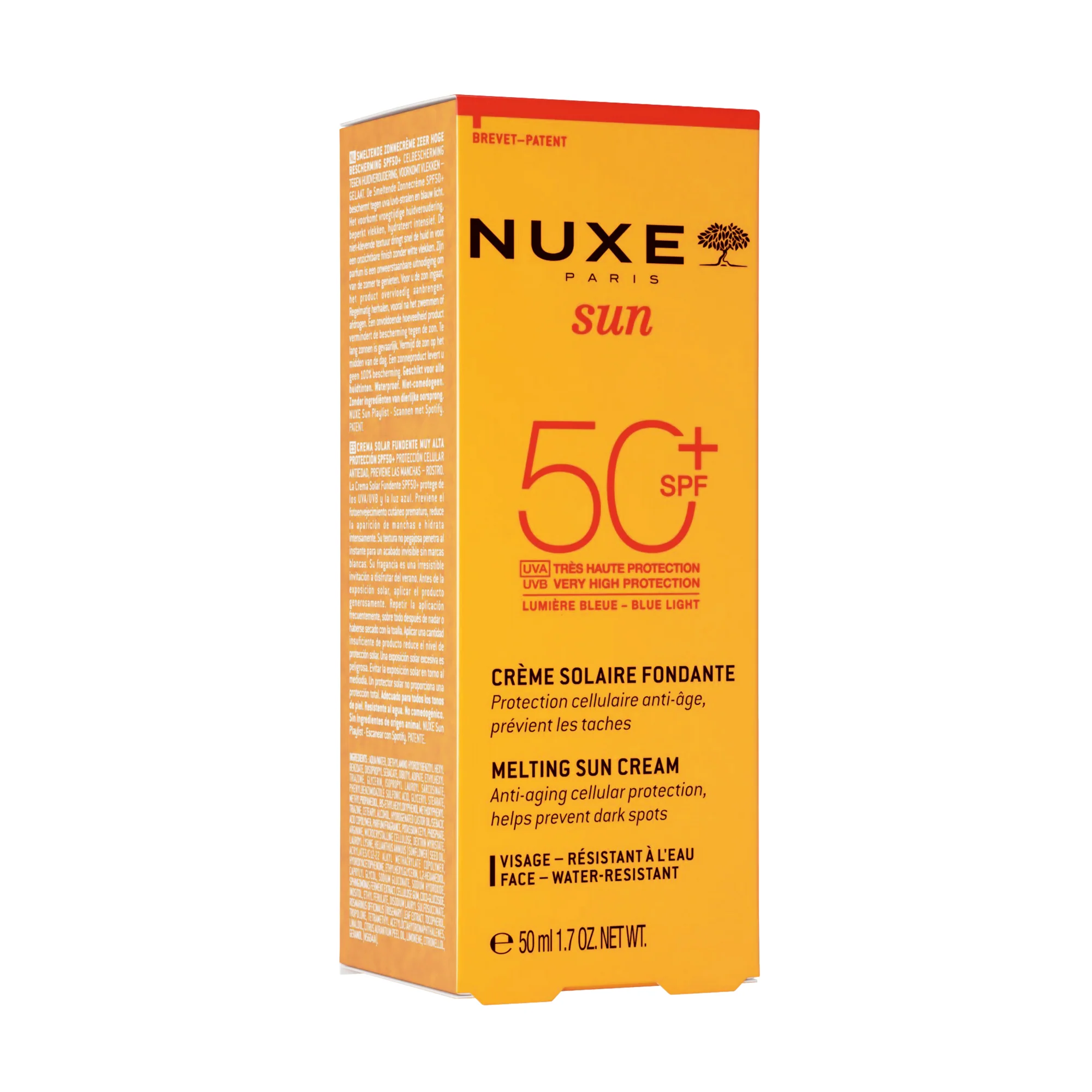 Nuxe créme solaire fondante spf 50