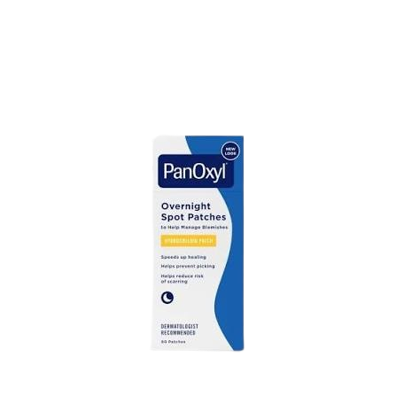 Panoxyl spot patch overnight 