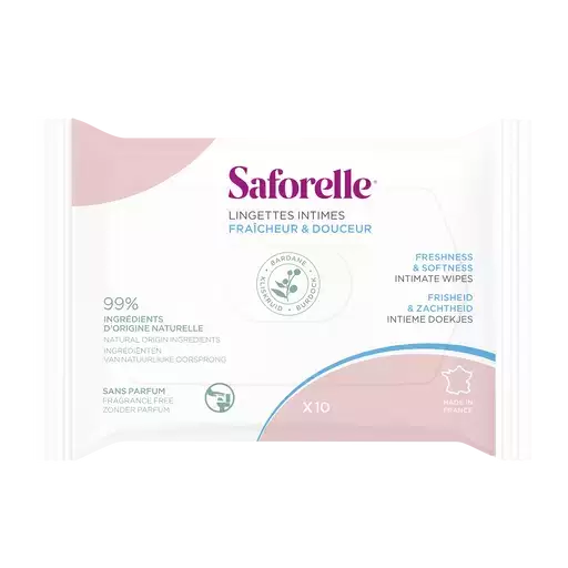 Saforelle lingettes 